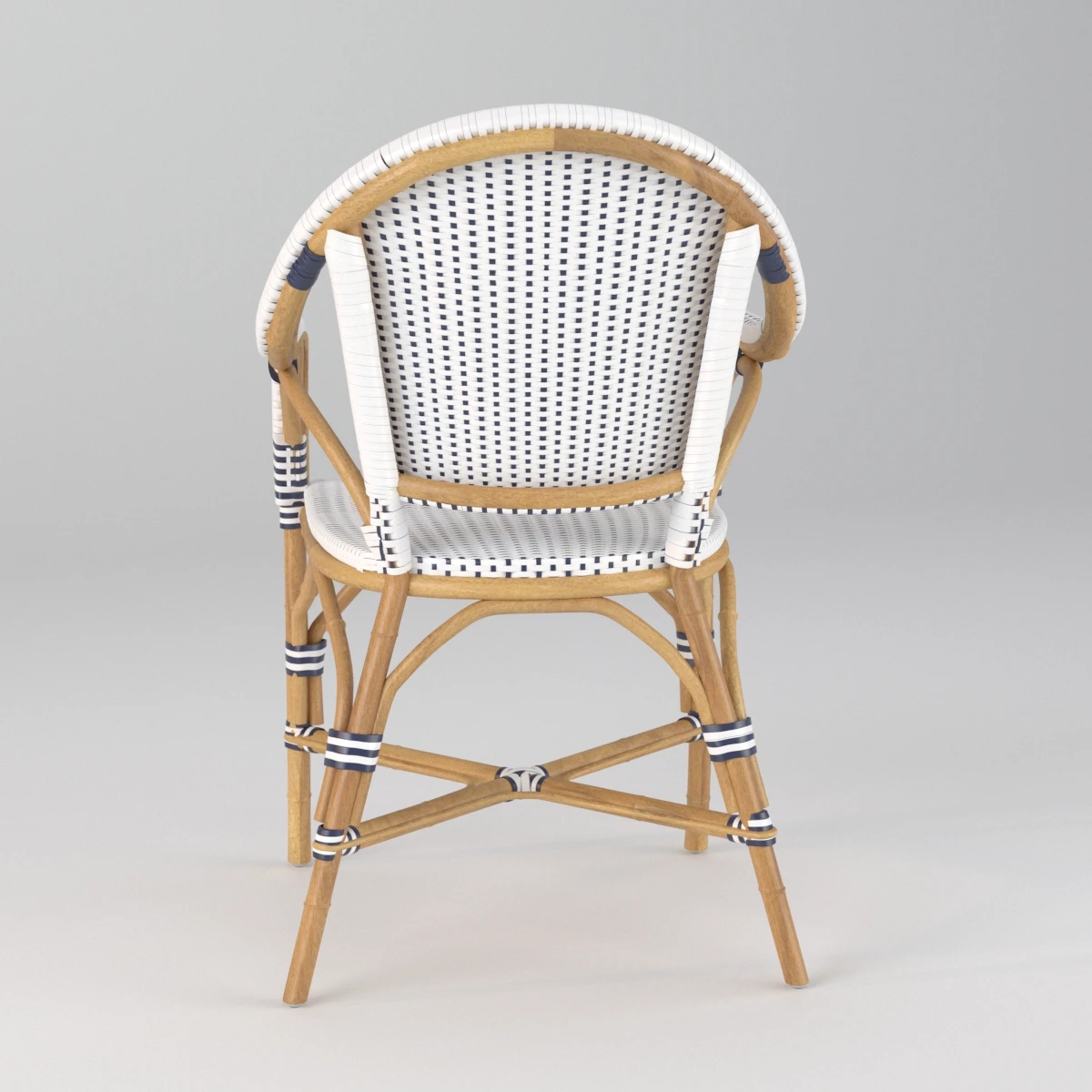 Riviera Dining Armchair 3D Model_011